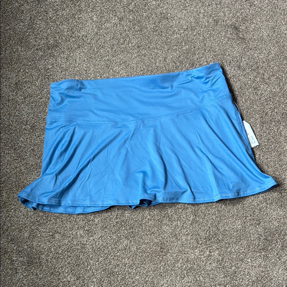 Blue Athletic Skirt
